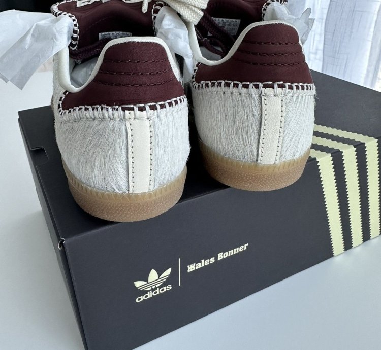 Wales Bonner Samba Pony Tonal Low Trainers