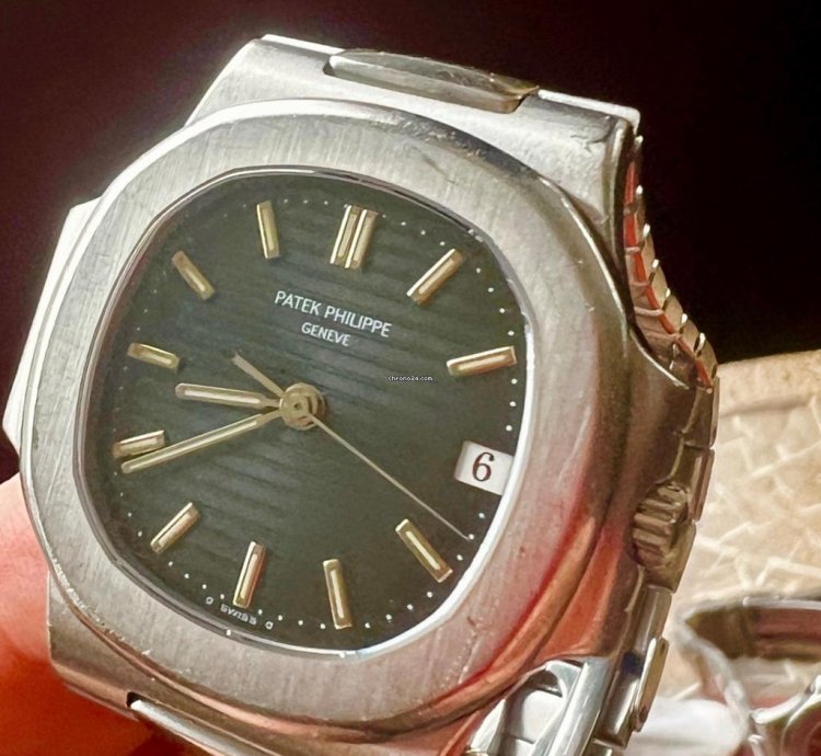 Patek Philippe Nautilus 3800 1 Nautilus Stahl Blue Box Papiere Aus Erstbesitz Wempe 1995