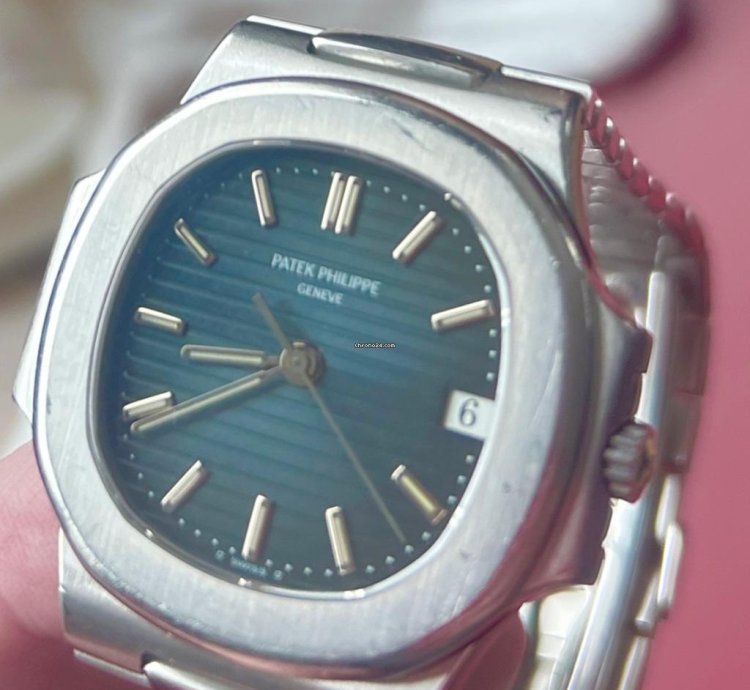 Patek Philippe Nautilus 3800 1 Nautilus Stahl Blue Box Papiere Aus Erstbesitz Wempe 1995