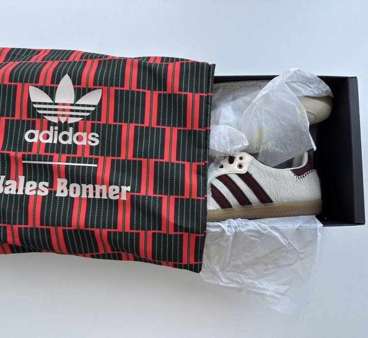 Wales Bonner Samba Pony Tonal Low Trainers