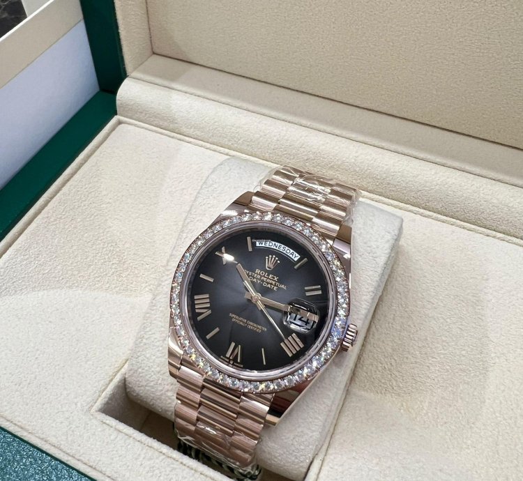 Rolex Day-date 40 228345rbr-0025 Grey Ombre Roman