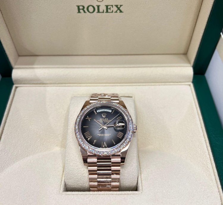 Rolex Day-date 40 228345rbr-0025 Grey Ombre Roman