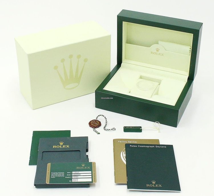 Rolex Daytona Cosmograph Daytona 116520 White Mnumber Unused Mens