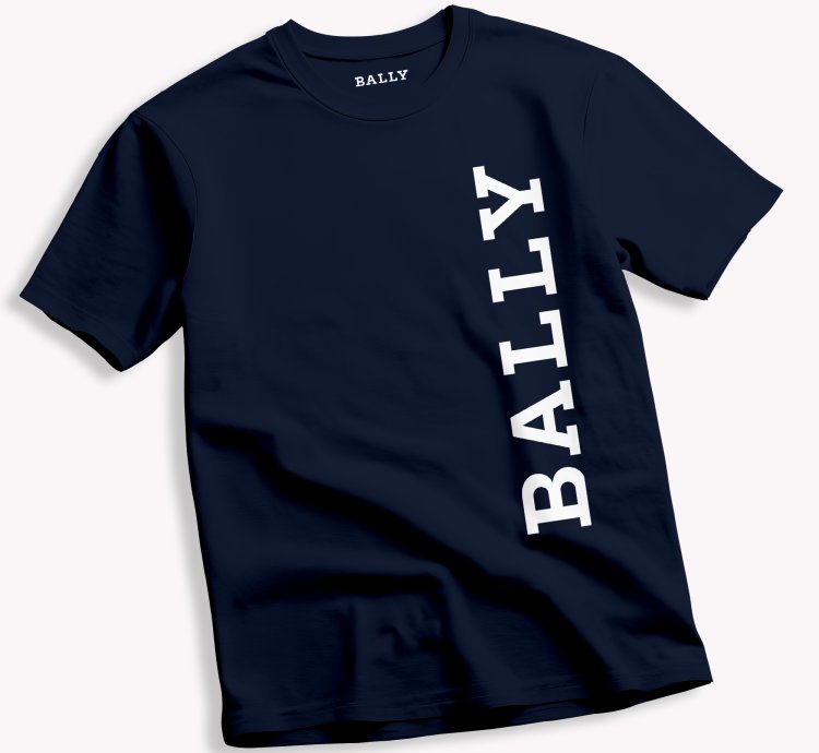 Bally Shirt Light Navy Made In Usa S To 5xl