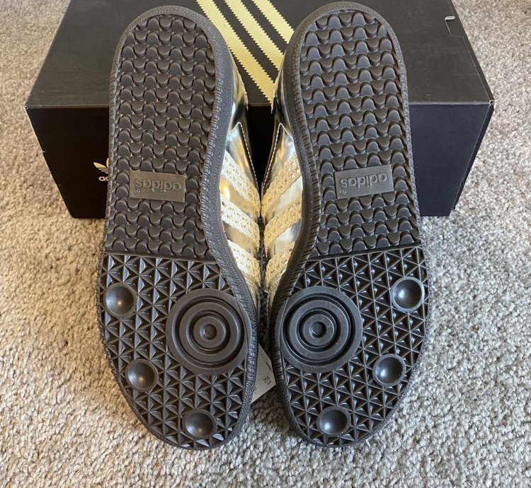 Wales Bonner Samba Silver Metallic Gum