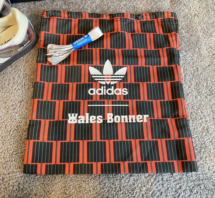 Wales Bonner Samba Silver Metallic Gum