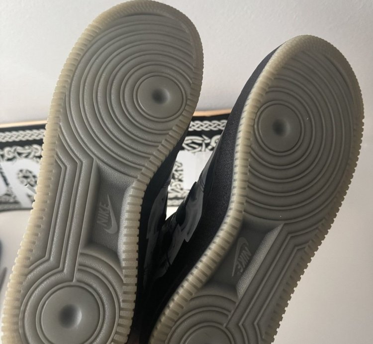 Air Force 1 Black Skeleton