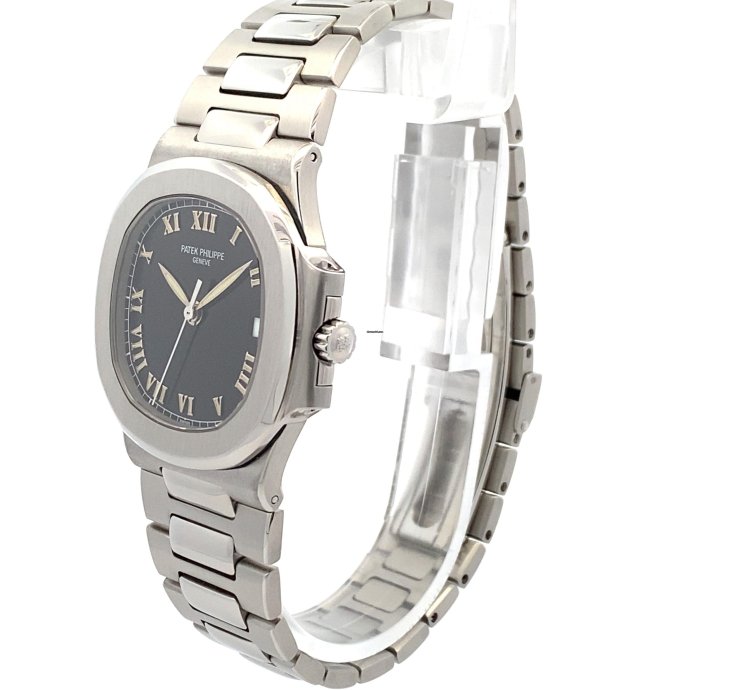 Patek Philippe Nautilus 3800 1a-001 Very Good Condition Serviced At Pp Geneva 2 Years Warranty