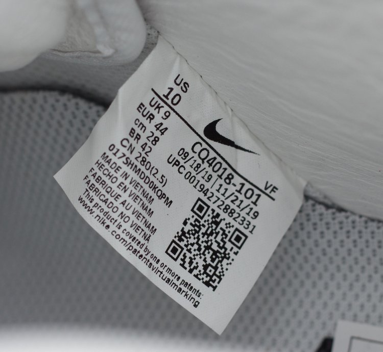Air Force 1 High 1017 Alyx 9sm Black White 2020 Cq4018-101