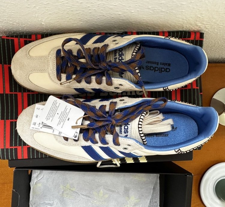 Wb Nylon Samba - Cream Blue