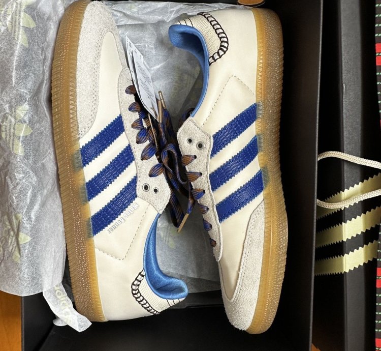 Wb Nylon Samba - Cream Blue