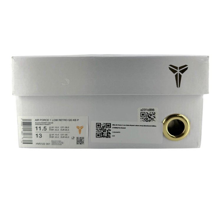Air Force 1 Low Kobe Bryant Lakers Away numbered Edition