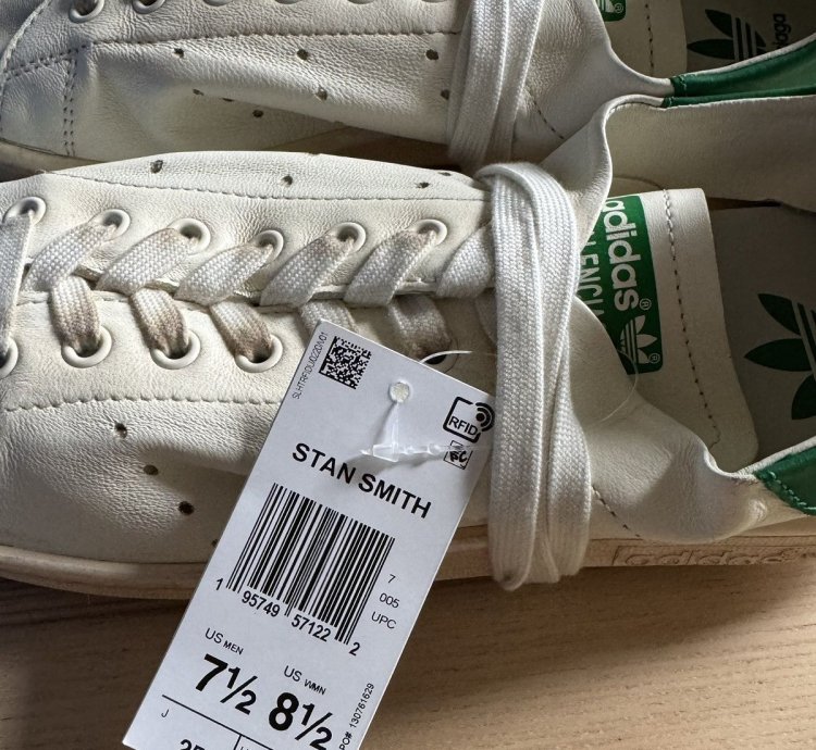 Worn-out Stan Smith White Green 41