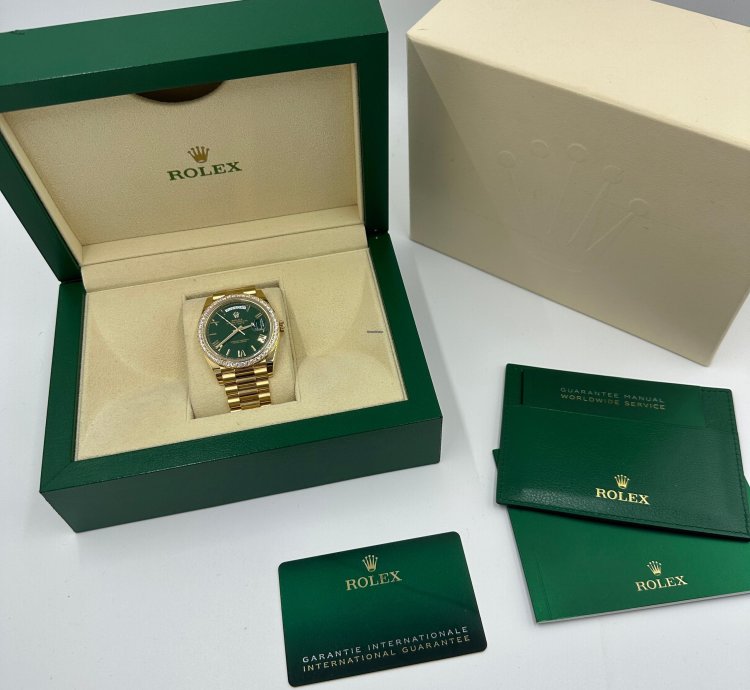 Rolex Day-date 40 228348rbr Green Roman