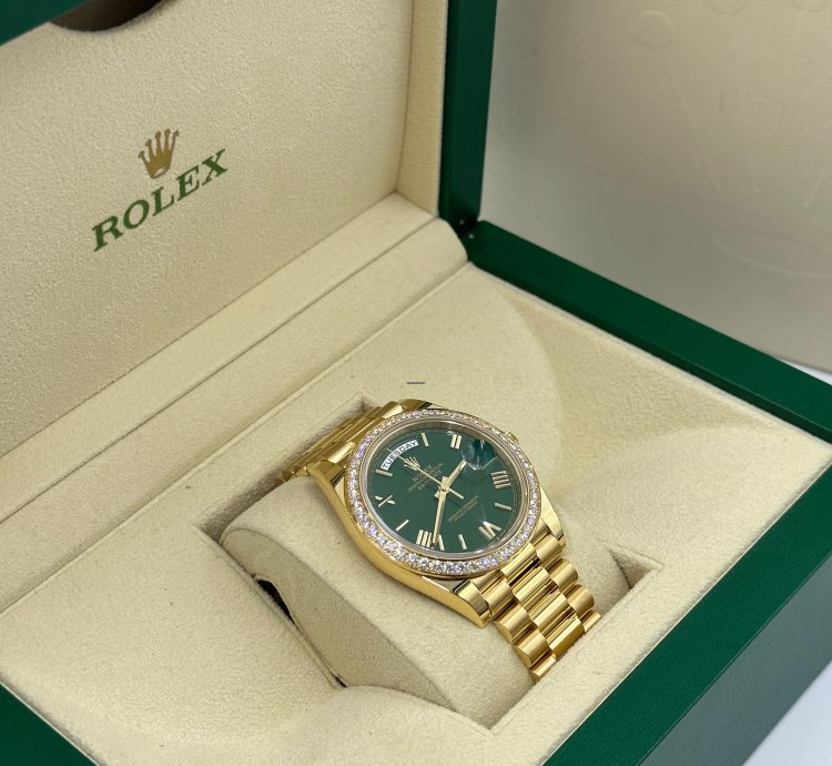 Rolex Day-date 40 228348rbr Green Roman