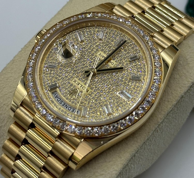 Rolex Day-date 40 228348rbr Pave