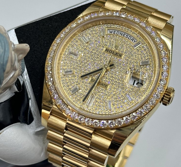 Rolex Day-date 40 228348rbr Pave