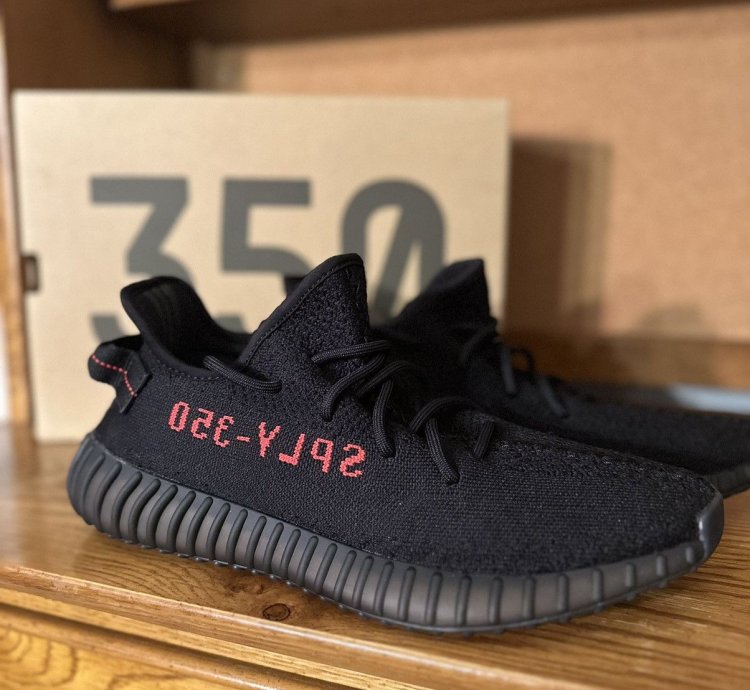 Yeezy 350 Boost V2 Bred Black Red 2020 New