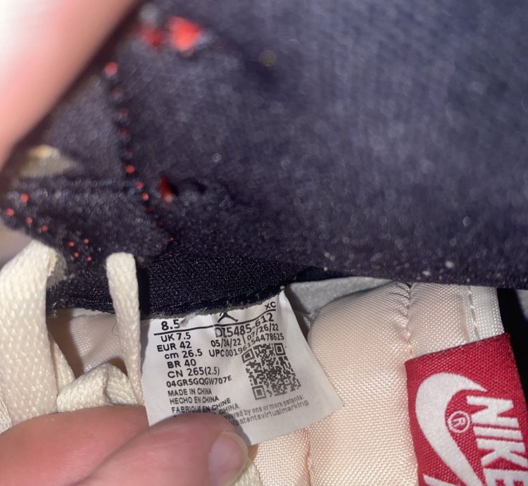 Air Jordan 1 Chicago Lost And Found Size 8 5