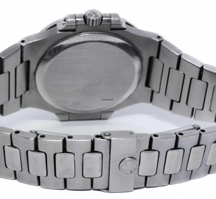 Patek Philippe Nautilus 3800 Nautilus Stainless Steel Blue Dial 37 5mm Watch 3800a 001