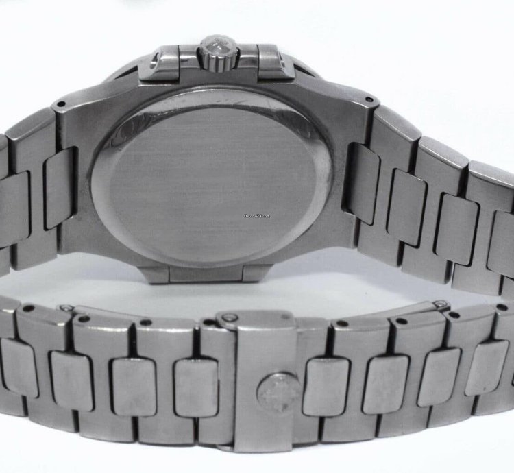 Patek Philippe Nautilus 3800 Nautilus Stainless Steel Blue Dial 37 5mm Watch 3800a 001