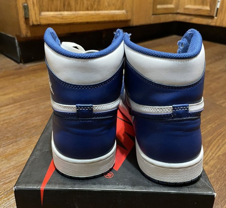 Air Jordan 1 High Og Retro Kentucky Storm Blue 2016
