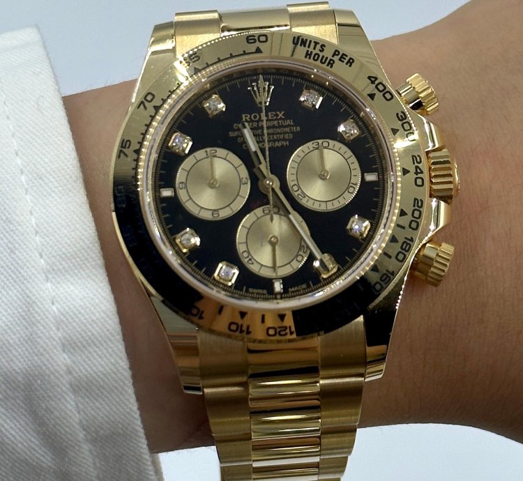 Rolex Daytona Cosmograph Daytona 126508-0003 Diamonds Black