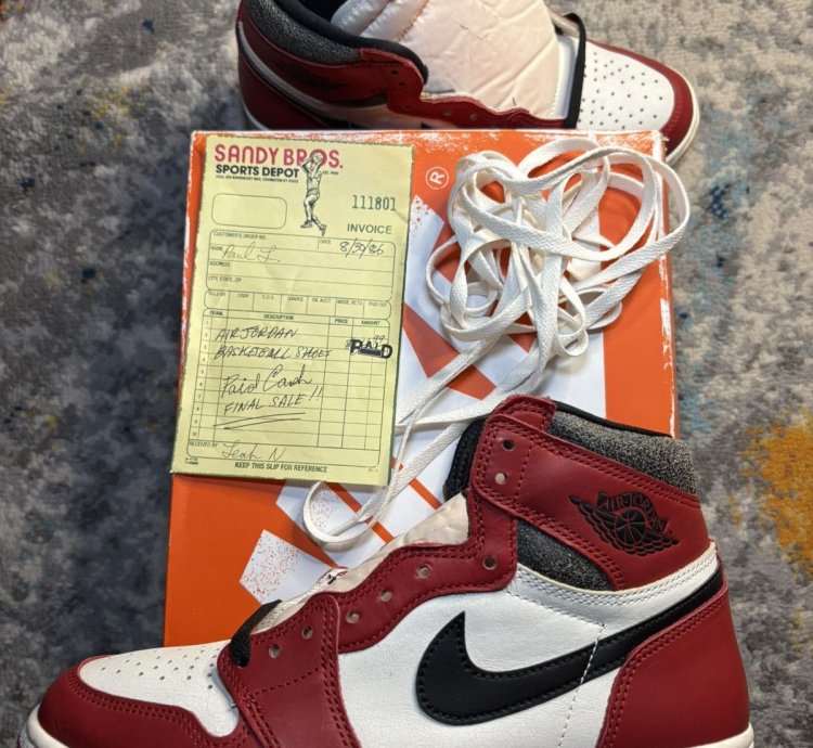 Air Jordan 1 Lost And Found Size 9 5
