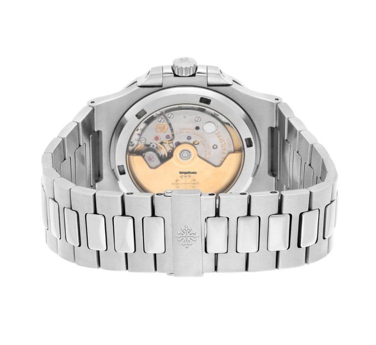 Patek Philippe Nautilus 40mm White Index Hour Markers Dial Stainless Steel