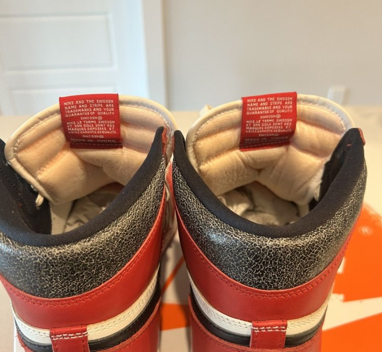 Air Jordan 1 Lost Found Sz 11