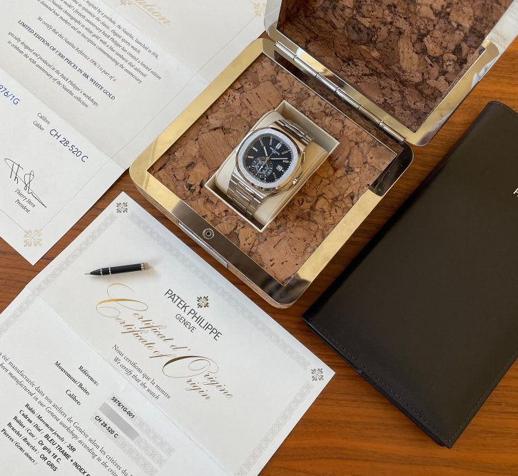 Patek Philippe Nautilus 40th Anniversary Chronograph Ltd Edition - 5976 1g