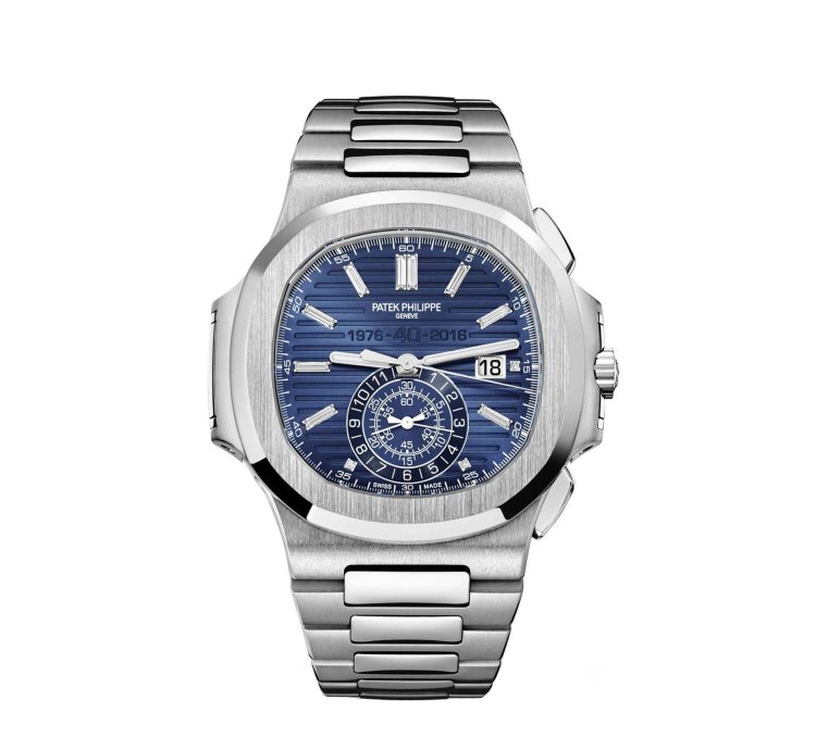 Patek Philippe Nautilus 40th Anniversary Chronograph White Gold 44mm 5976