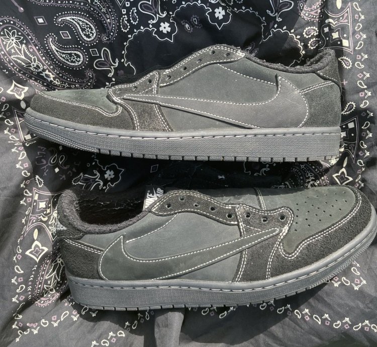 Air Jordan 1 Low Og Sp Travis Scott Black Phantom
