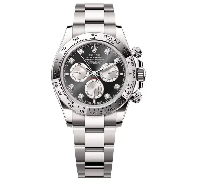 Rolex Daytona Cosmograph Daytona 126509-0002 40mm Oyster Bracelet White Gold With Black Dial 2024