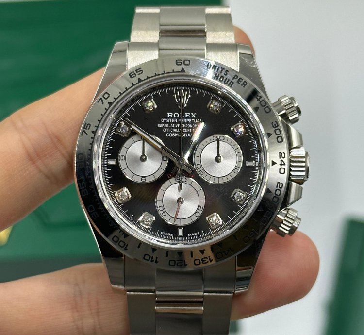 Rolex Daytona Cosmograph Daytona 126509-0002 Diamonds Black