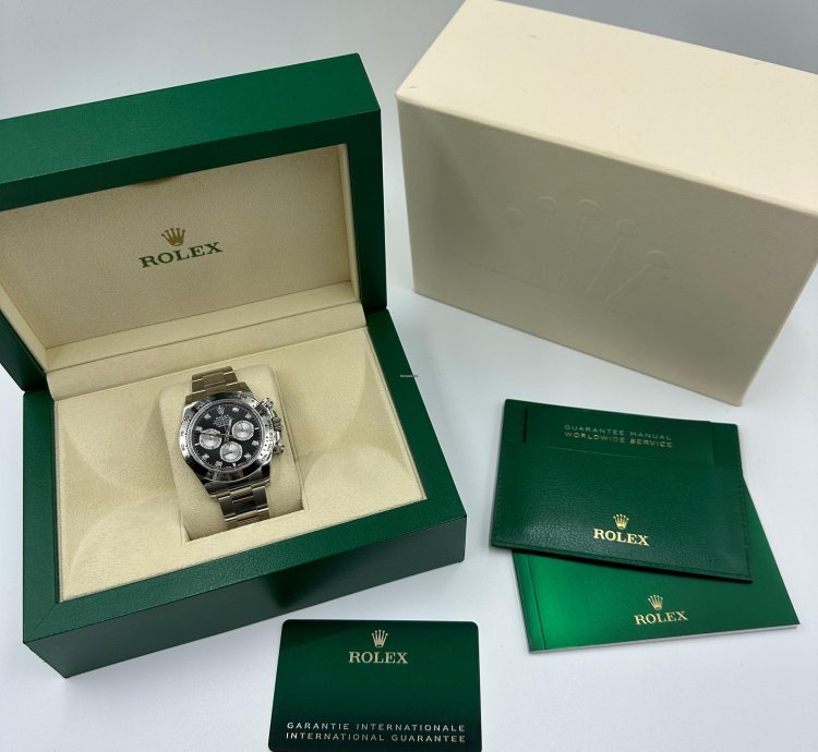 Rolex Daytona Cosmograph Daytona 126509-0002 Diamonds Black
