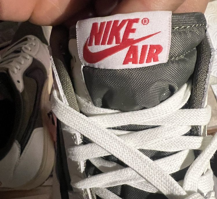 Air Jordan 1 Low Og Sp Travis Scott Reverse Medium Olive