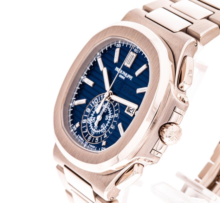 Patek Philippe Nautilus 44 White Gold 40th Anniversary 5976 1g-001 Like New 2017 Full Set