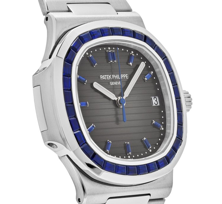 Patek Philippe Nautilus 5711 111p-001 Platinum Blue Sapphire