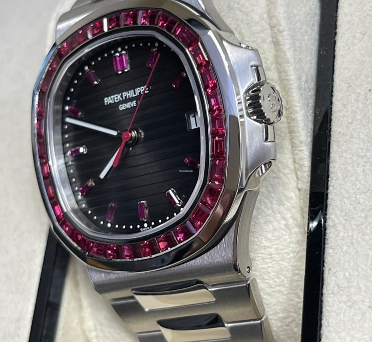 Patek Philippe Nautilus 5711 112p-010 Platinum Nautilus With Ruby Diamonds Unworn