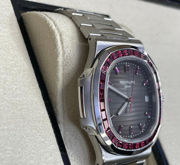 Patek Philippe Nautilus 5711 112p-010 Platinum Nautilus With Ruby Diamonds Unworn