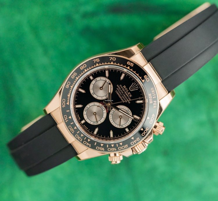 Rolex Daytona Cosmograph Daytona 126515ln Black Dial Rose Gold 2024 Model