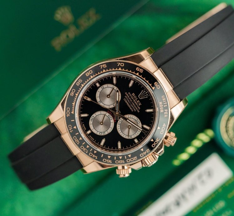 Rolex Daytona Cosmograph Daytona 126515ln Black Dial Rose Gold 2024 Model