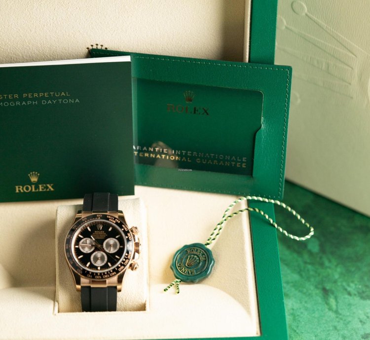 Rolex Daytona Cosmograph Daytona 126515ln Black Dial Rose Gold 2024 Model