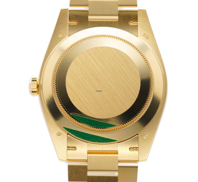Rolex Day-date 40 40mm 18k Yellow Gold President Black Baguette Diamond Dial