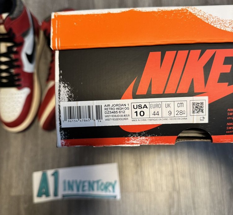 Air Jordan 1 Retro High Lost And Found