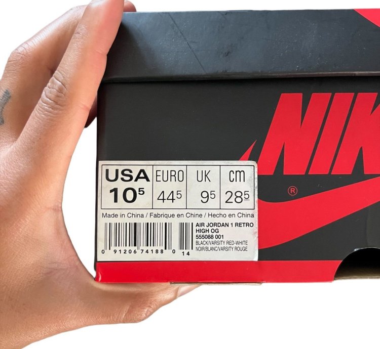Air Jordan 1 Retro High Og Banned 2016 Banned Bred 2016