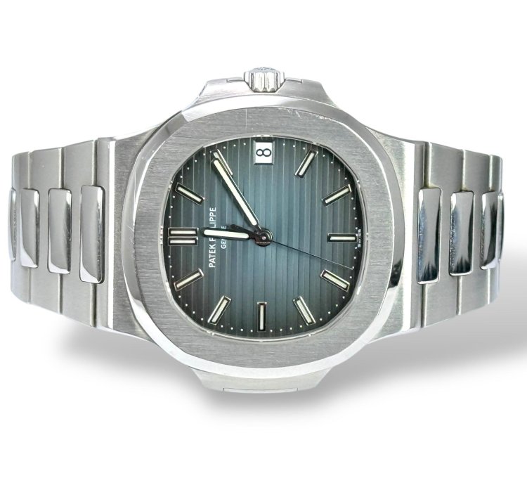 Patek Philippe Nautilus 5711 1a-001 - 2007 - Nautilus - Box And Papers - Blue Dial - Rarer Geneva Seal Model
