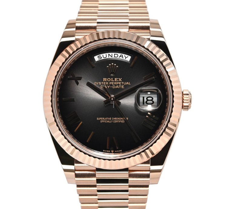 Rolex Day-date 40 40mm 228235-0055 Slate Ombr Dial