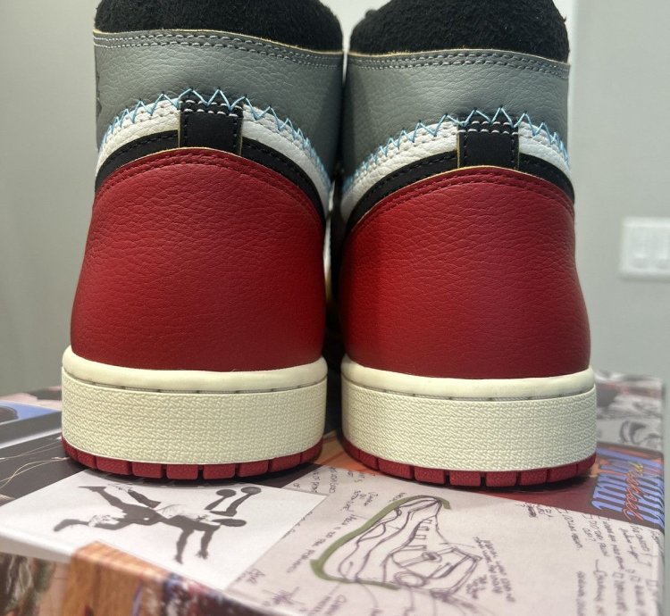 Air Jordan 1 Retro High Og Sp Union La Chicago Shadow Sz 12